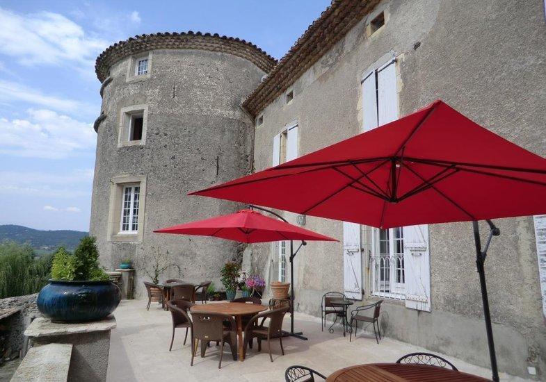 Chateau De Mauras Chomérac エクステリア 写真