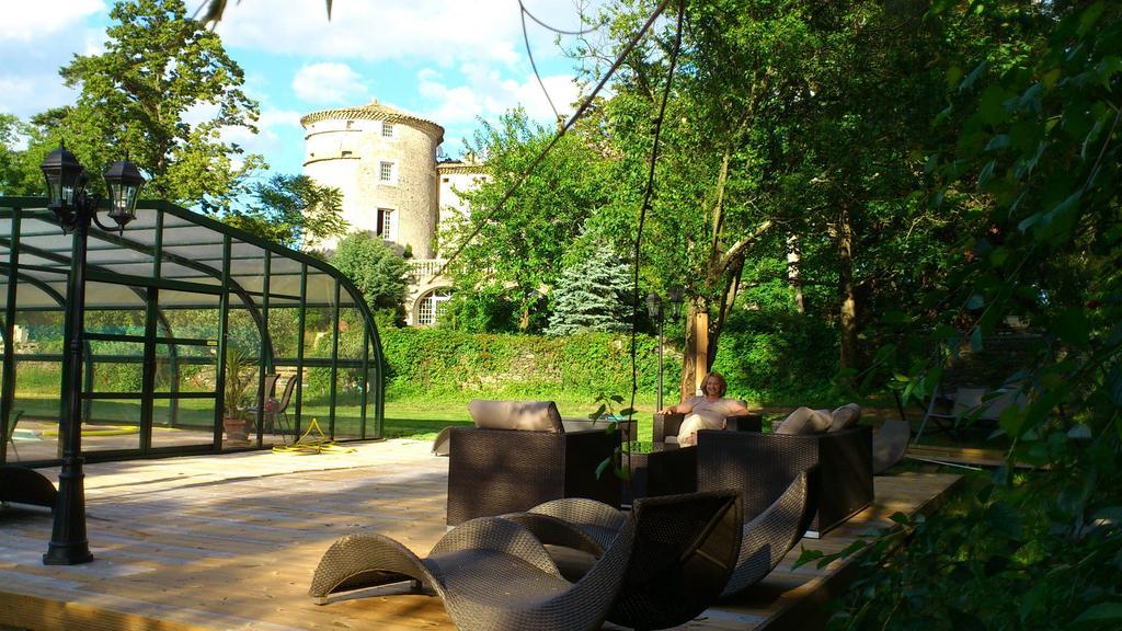 Chateau De Mauras Chomérac エクステリア 写真